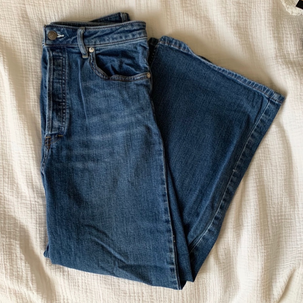 Free People Wide Leg Jeans